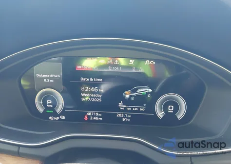 2022 Audi Q5 Premium Plus 55 Tfsi E S Line Quattro S Tronic из США, поврежденный, VIN WA1E2AFY9N2085235